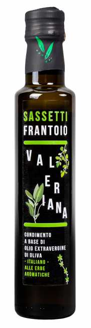 Valeriana - olio extravergine di oliva aromatizzato alle erbe aromatiche