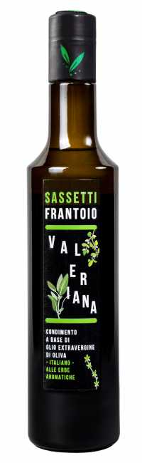 Valeriana - olio extravergine di oliva aromatizzato alle erbe aromatiche